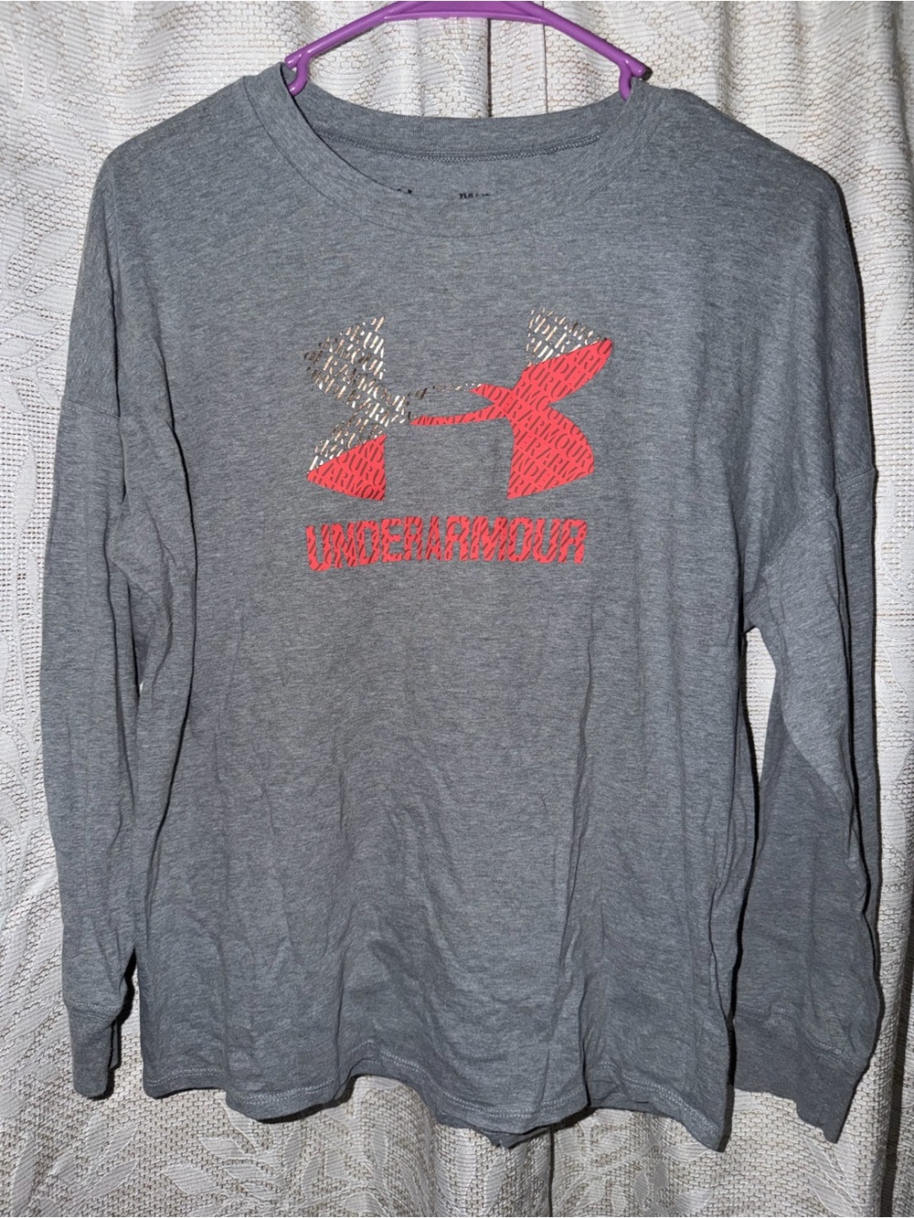 Girls Under Armour Long Sleeve T-Shirt